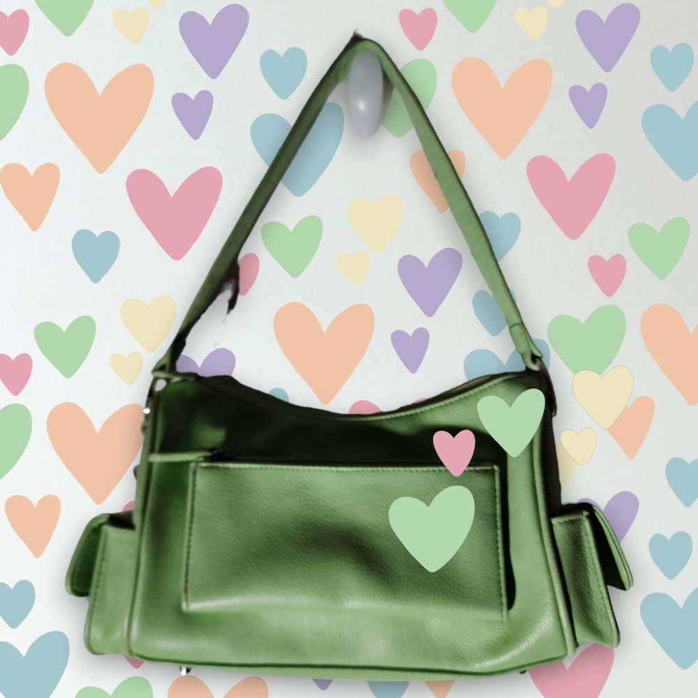 Mint green purse